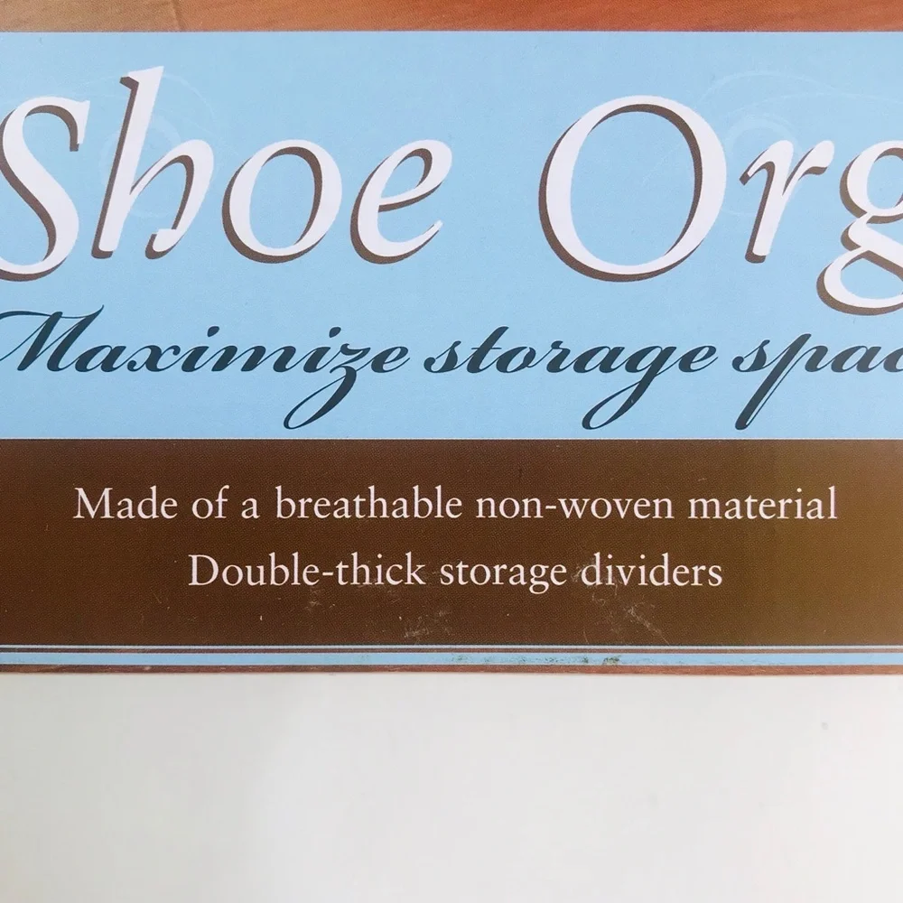 NWT Simplify 12 pairs Shoe Organizer Under the bed